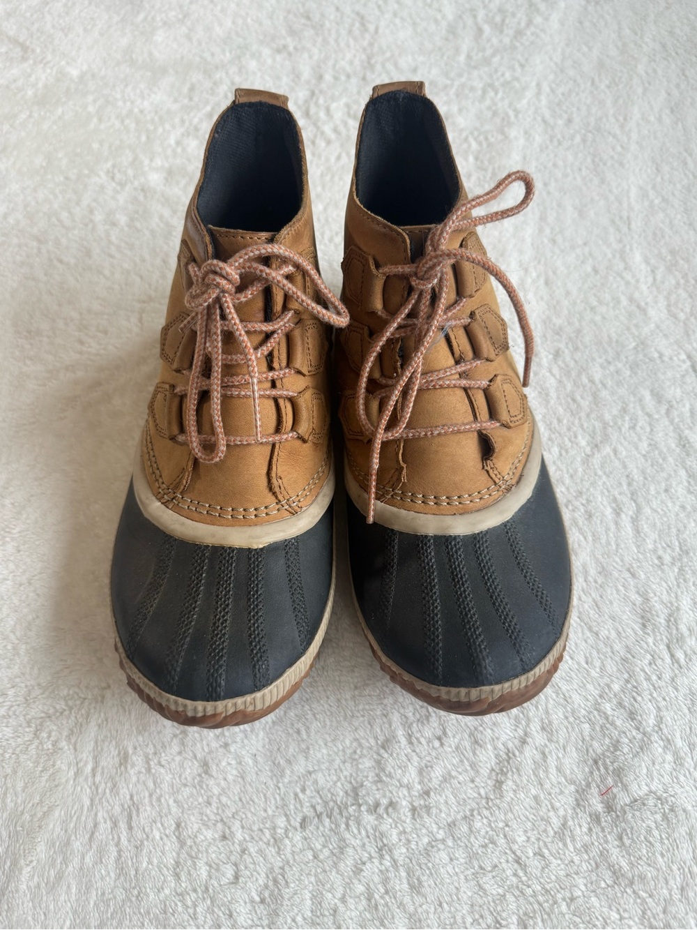 SOREL Out ’N About Plus Waterproof Duck Boots — Women's 8.5